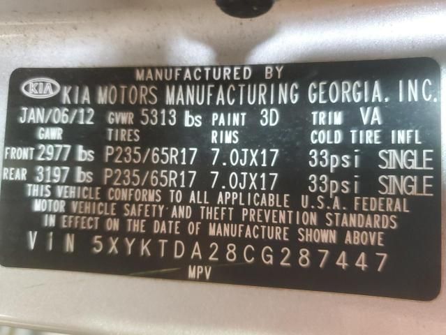 2012 KIA Sorento Base