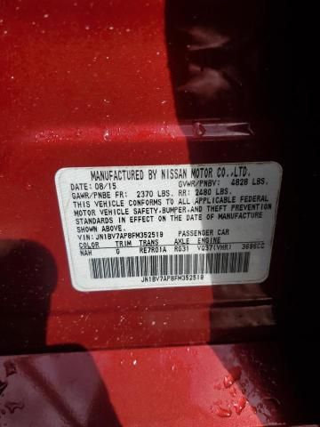 2015 Infiniti Q50 Base