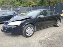 Pontiac salvage cars for sale: 2008 Pontiac G6 Value Leader