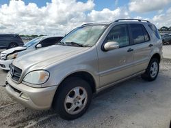 Mercedes-Benz salvage cars for sale: 2005 Mercedes-Benz ML 350