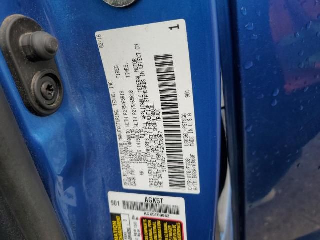 2016 Toyota Tundra Crewmax SR5