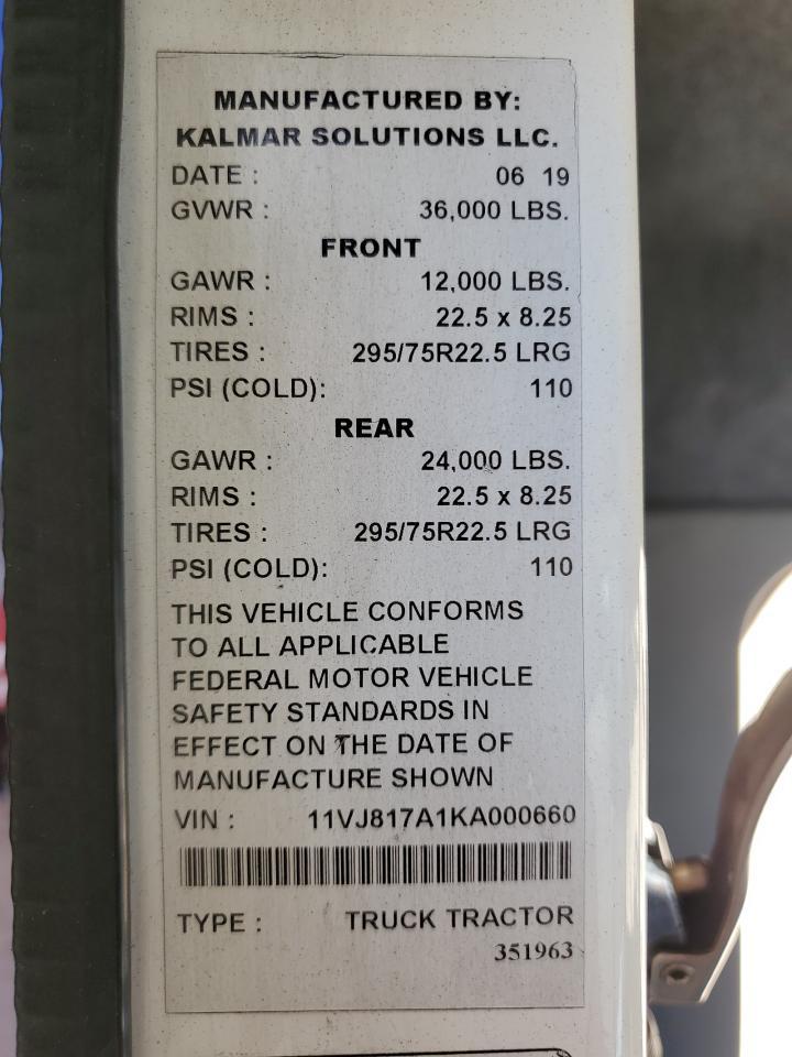 2019 Kalm AR Ottawa T2 Yard Truck