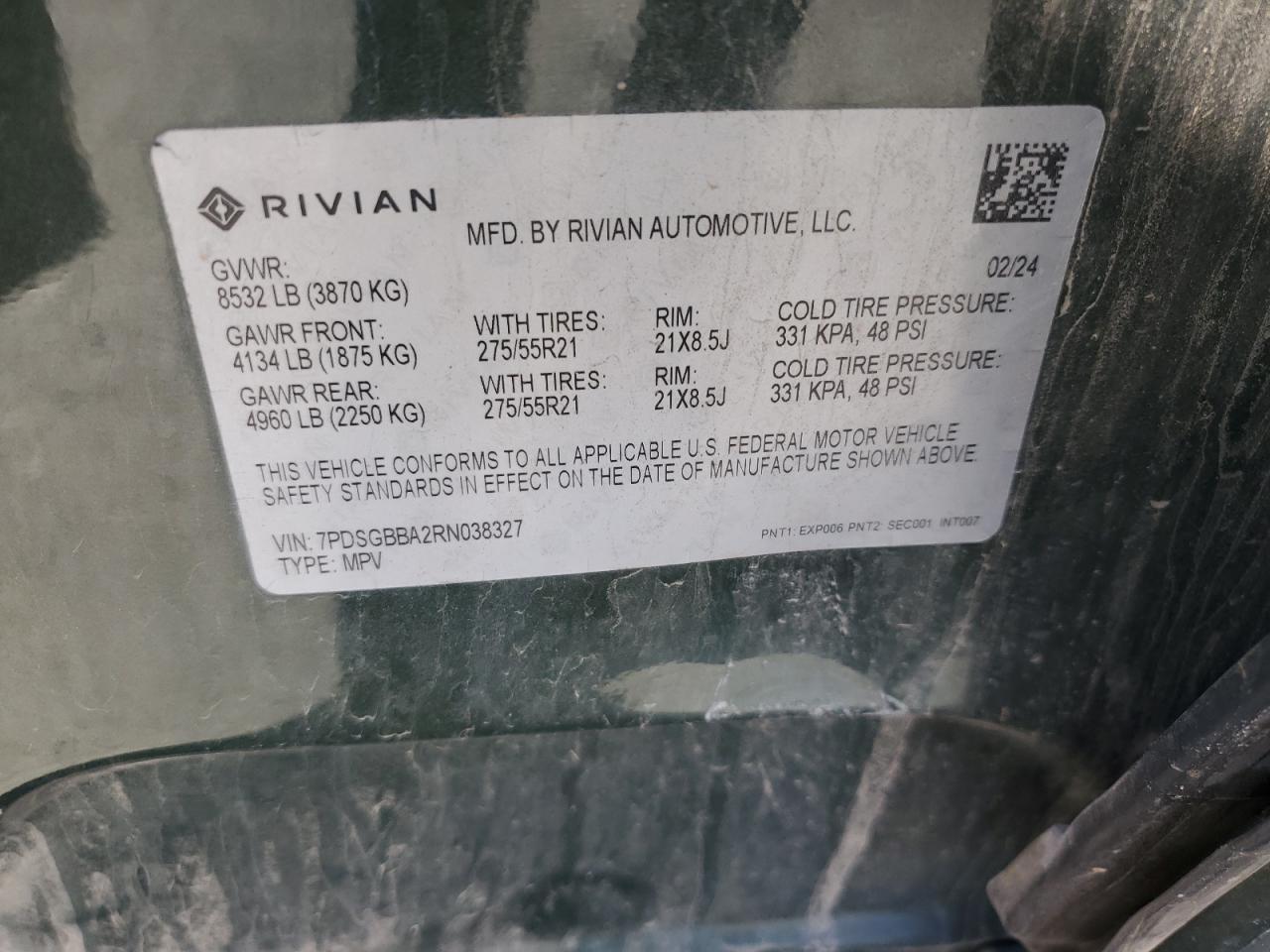 2024 Rivian R1S Adventure