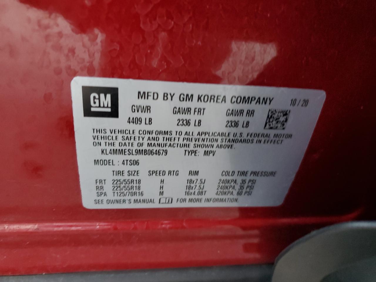 2021 Buick Encore gx Select