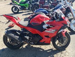 Salvage motorcycles for sale at Nampa, ID auction: 2021 Kawasaki EX400