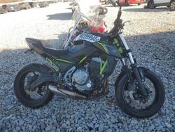 Kawasaki salvage cars for sale: 2018 Kawasaki ER650 H