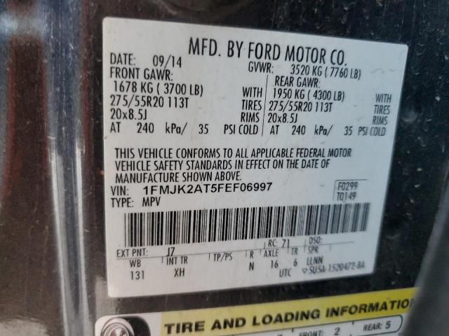 2015 Ford Expedition EL Limited