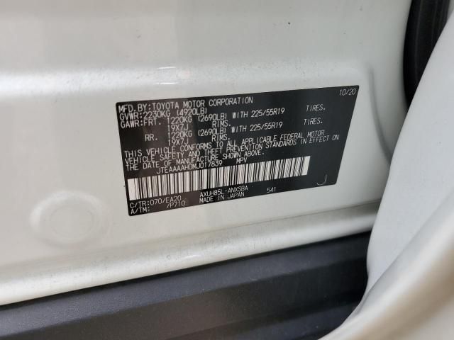 2021 Toyota Venza le