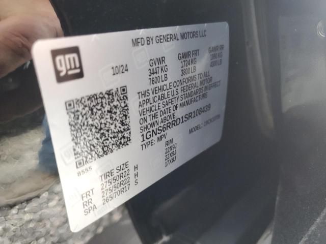 2025 Chevrolet Tahoe K1500 RST