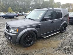 Land Rover LR4 salvage cars for sale: 2016 Land Rover LR4 HSE Luxury