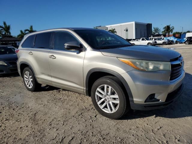 2015 Toyota Highlander LE