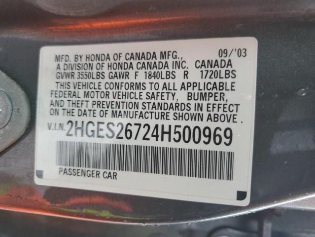 2004 Honda Civic EX