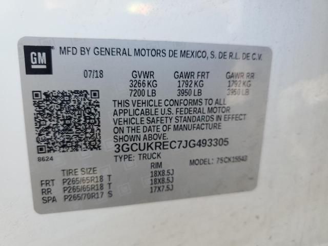 2018 Chevrolet Silverado K1500 LT
