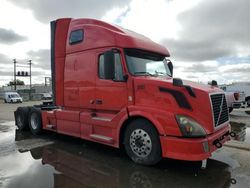 Salvage trucks for sale at Sacramento, CA auction: 2013 Volvo VN VNL