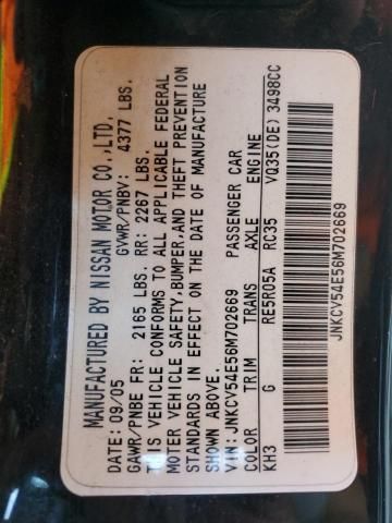 2006 Infiniti G35