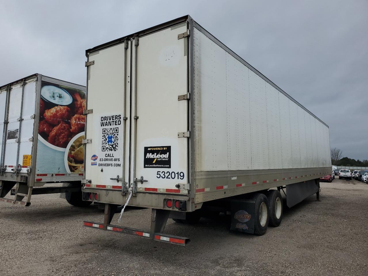 2020 Utility VS2DX DRY Van Trailer