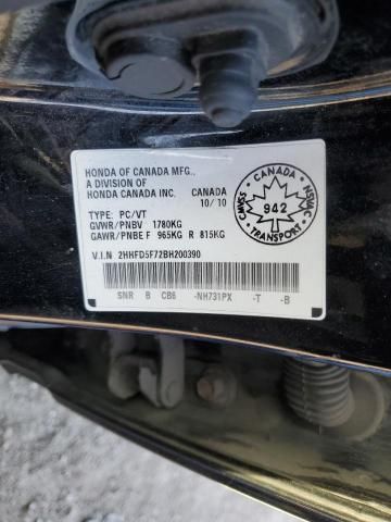 2011 Acura CSX Technology
