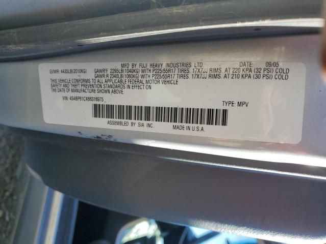 2006 Subaru Legacy Outback 2.5I