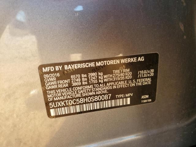 2017 BMW X5 XDRIVE4