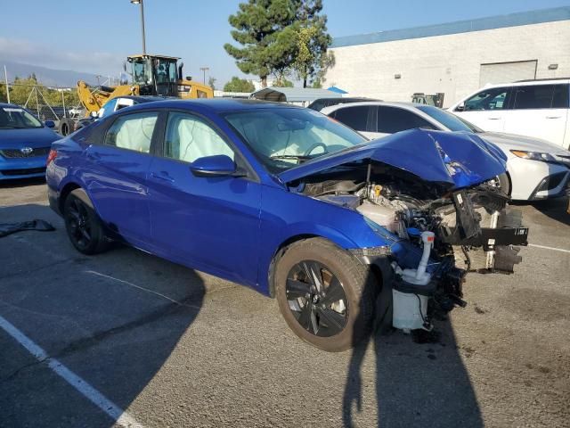 2023 Hyundai Elantra Blue