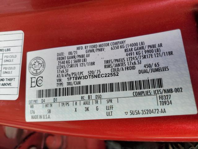 2022 Ford F350 Super Duty