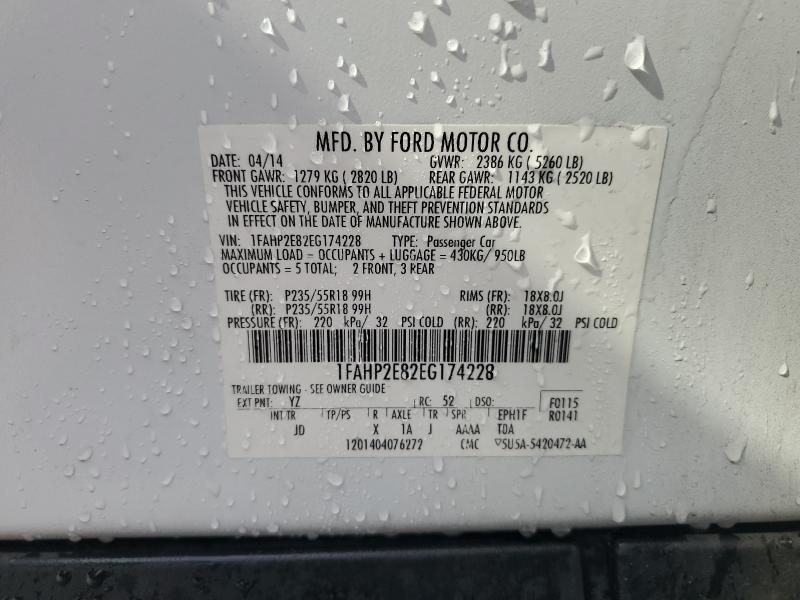 2014 Ford Taurus sel