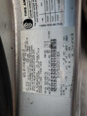 2012 Ford Fusion sel