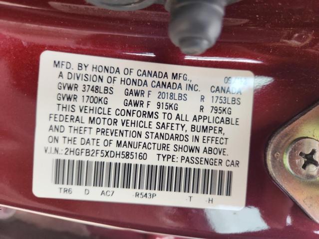 2013 Honda Civic lx