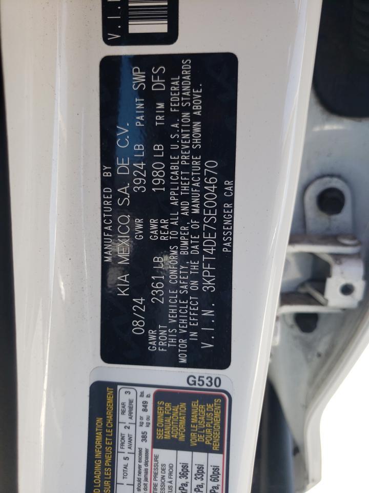 2025 KIA K4 lx