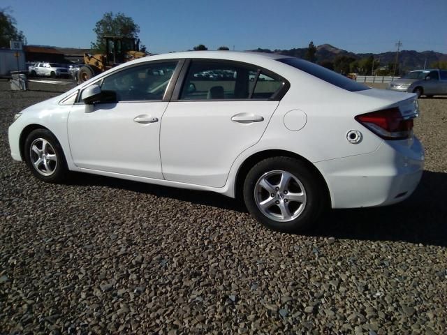 2013 Honda Civic Natural gas