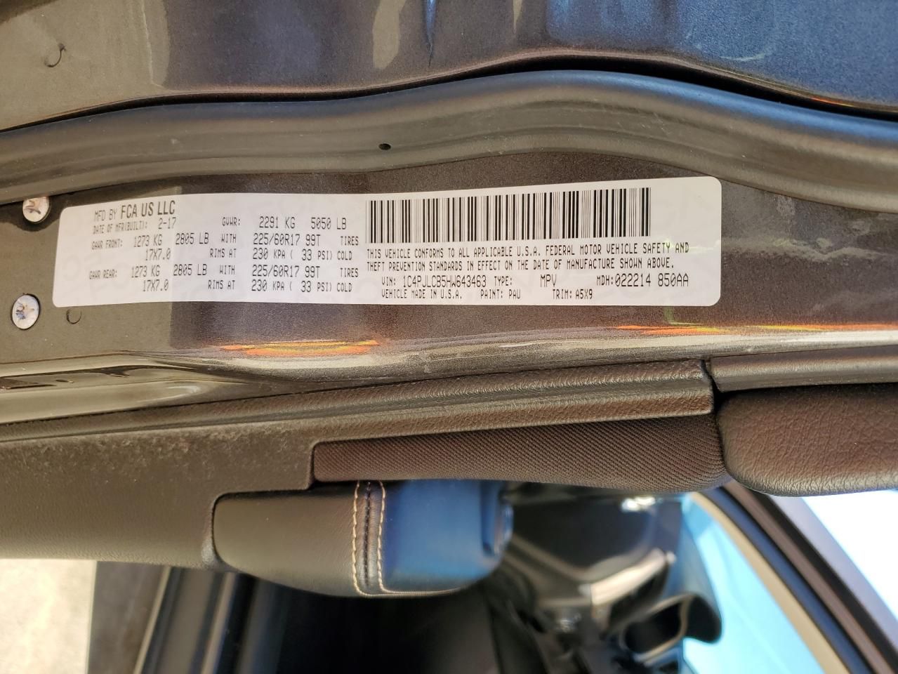 2017 Jeep Cherokee Latitude