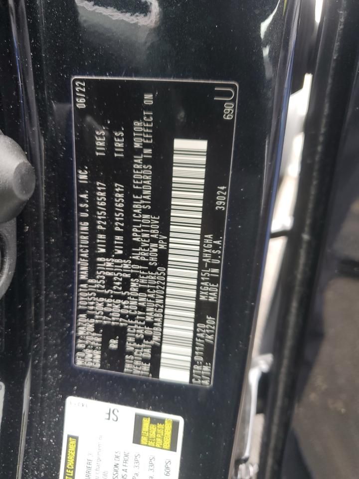 2022 Toyota Corolla Cross le