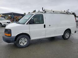 Salvage trucks for sale at Martinez, CA auction: 2013 Chevrolet Express G2500