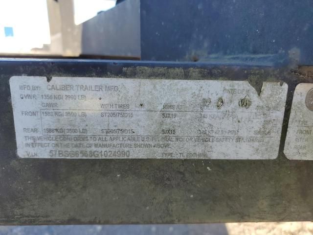 2025 Caliber Trailer