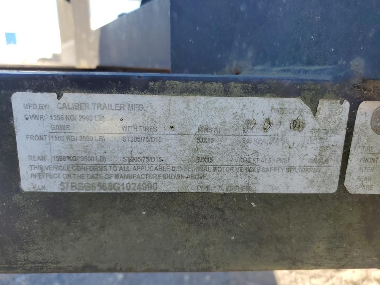 2025 Caliber Trailer