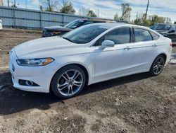 2016 Ford Fusion Titanium en venta en Lansing, MI
