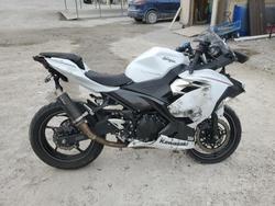 Salvage motorcycles for sale at Prairie Grove, AR auction: 2023 Kawasaki EX400
