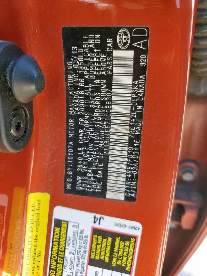 2013 Toyota Corolla Base