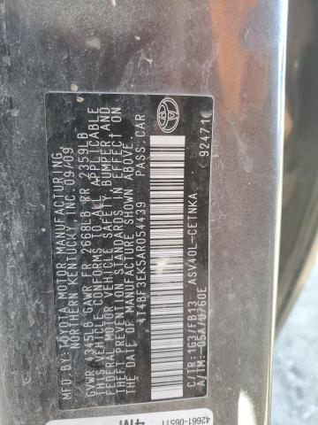 2010 Toyota Camry le