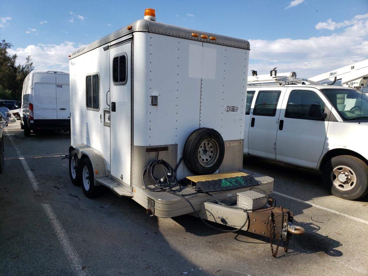 1998 Pelsue Fiber Optic Splicing Trailer