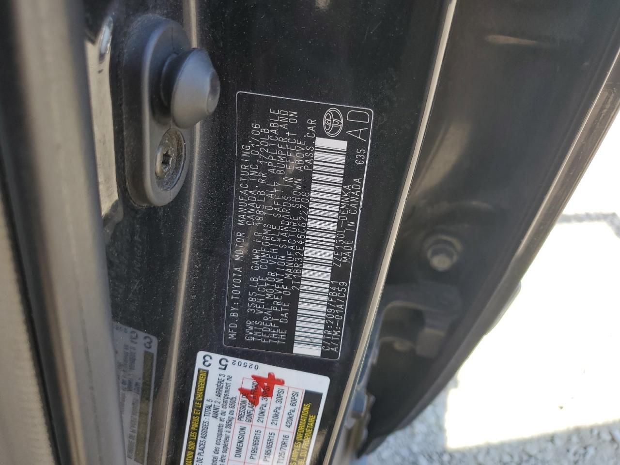 2006 Toyota Corolla ce