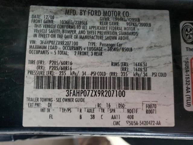 2009 Ford Fusion SE