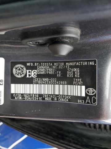 2013 Toyota Corolla Base