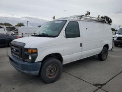 Salvage trucks for sale at Sacramento, CA auction: 2011 Ford Econoline E250 Van