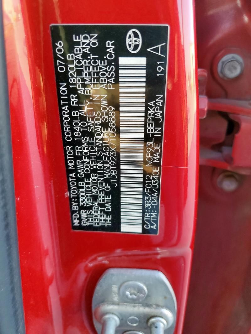 2007 Toyota Yaris