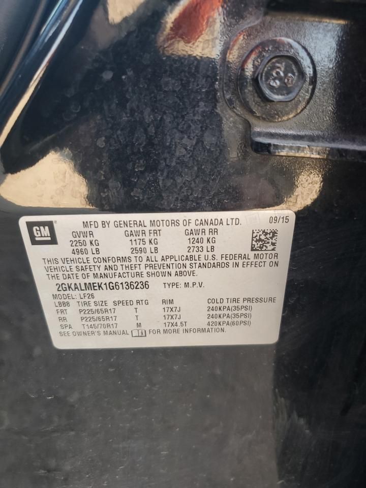 2016 GMC Terrain sle