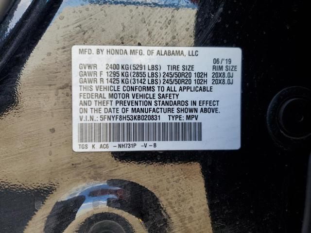 2019 Honda Passport EXL