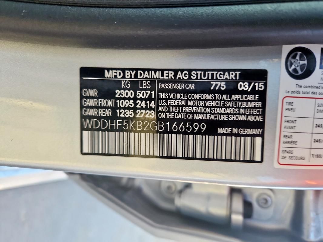 2016 Mercedes-Benz E 350