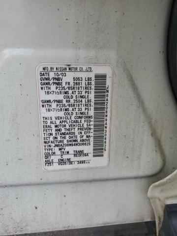 2004 Nissan Murano SL