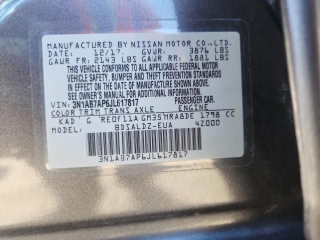 2018 Nissan Sentra S